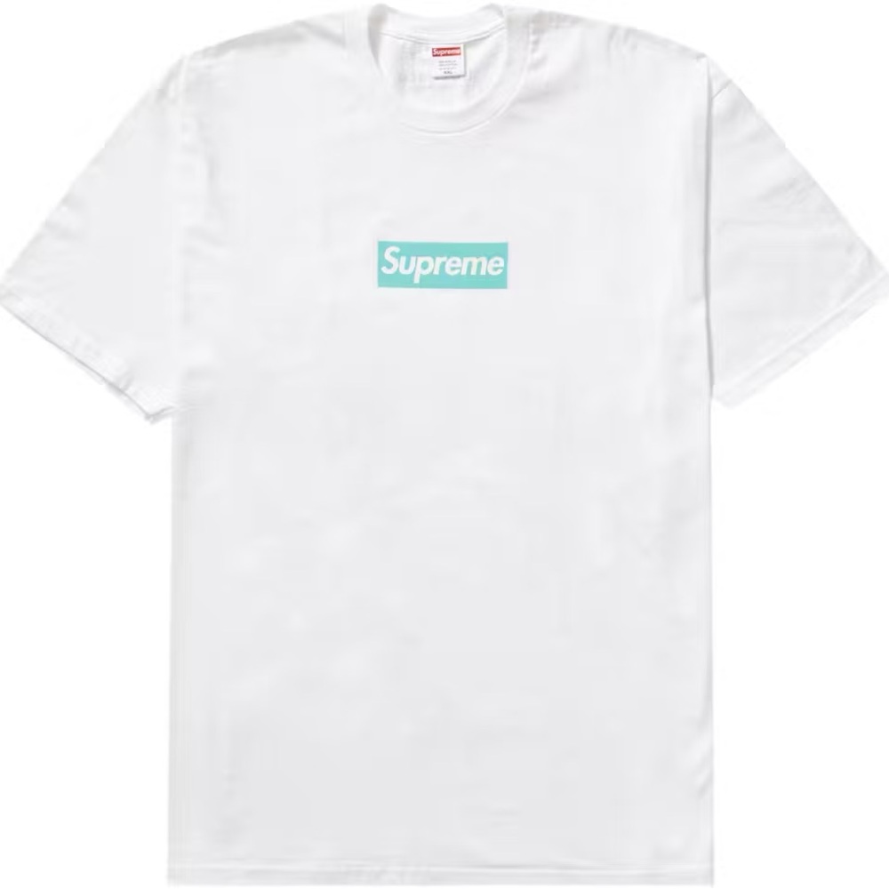Supreme x Tiffany & Co. White T-Shirt